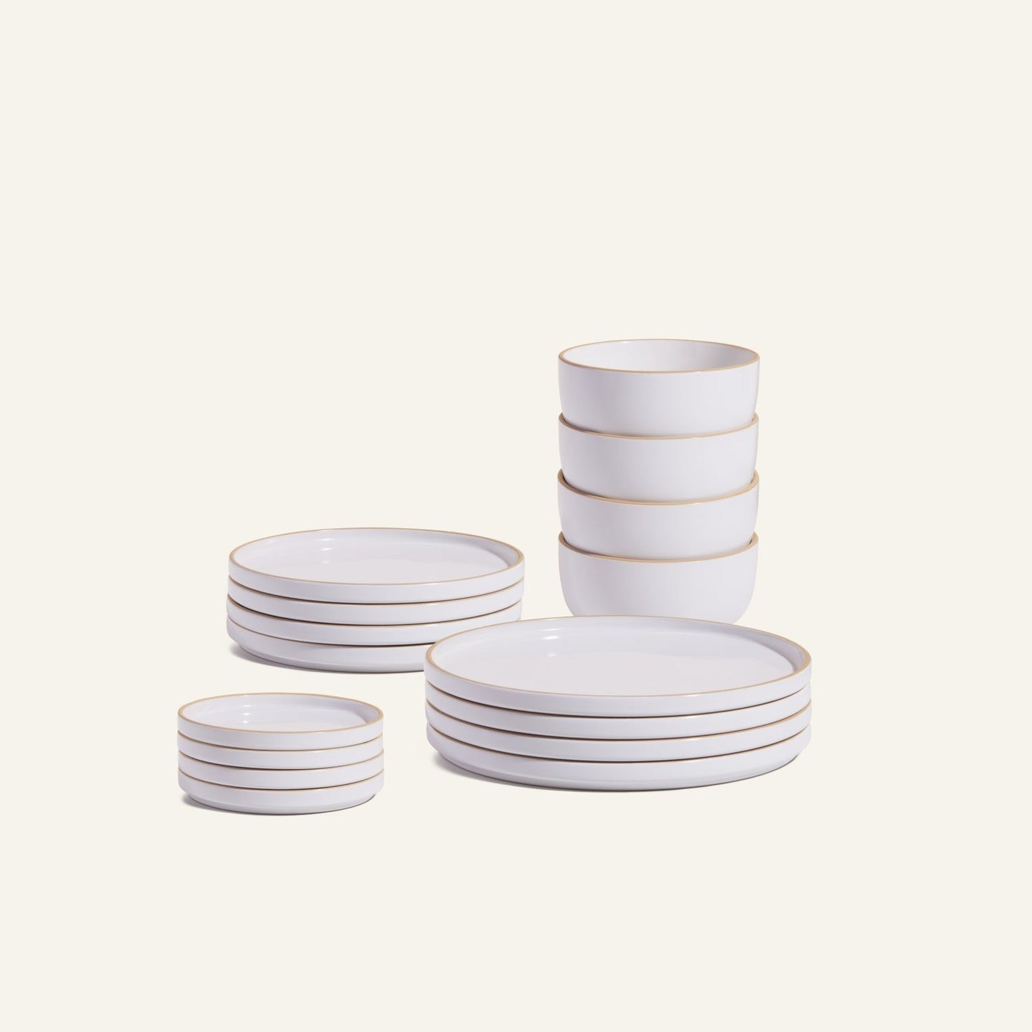 Complete Plates & Bowls Set